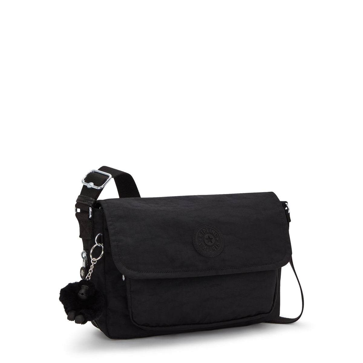 Kipling Dalma Black Noir Medium crossbody (with expandable zip) I8123-P39