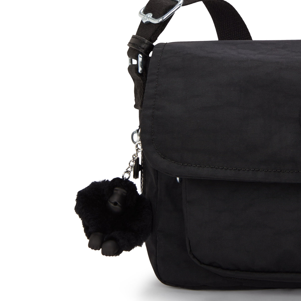 Kipling Dalma Black Noir Medium crossbody (with expandable zip) I8123-P39