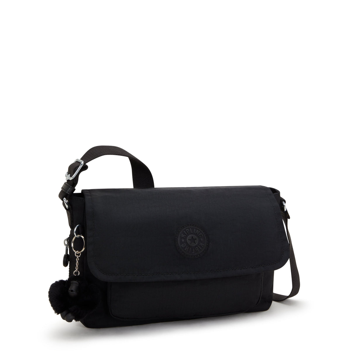 Kipling Dalma Black Noir Medium crossbody (with expandable zip) I8123-P39