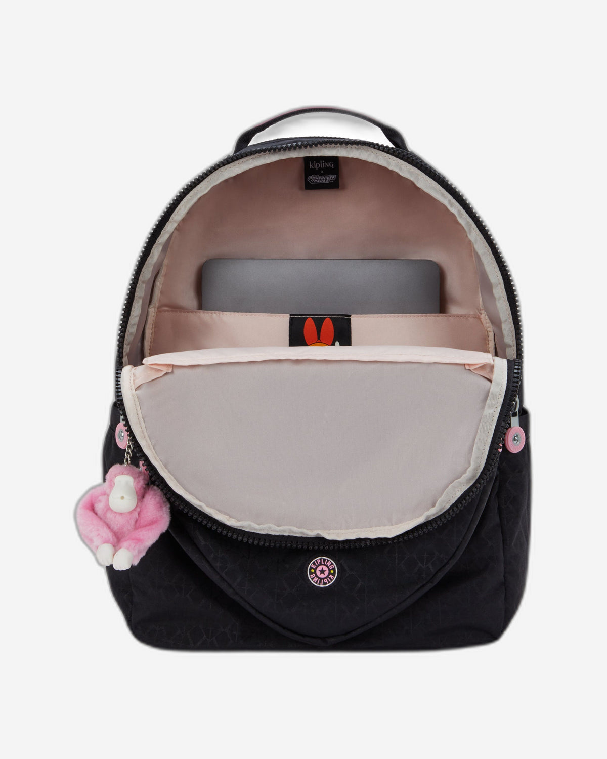 Kipling Seoul Powerpuff Girls Pink Large Backpack I8127-5FC