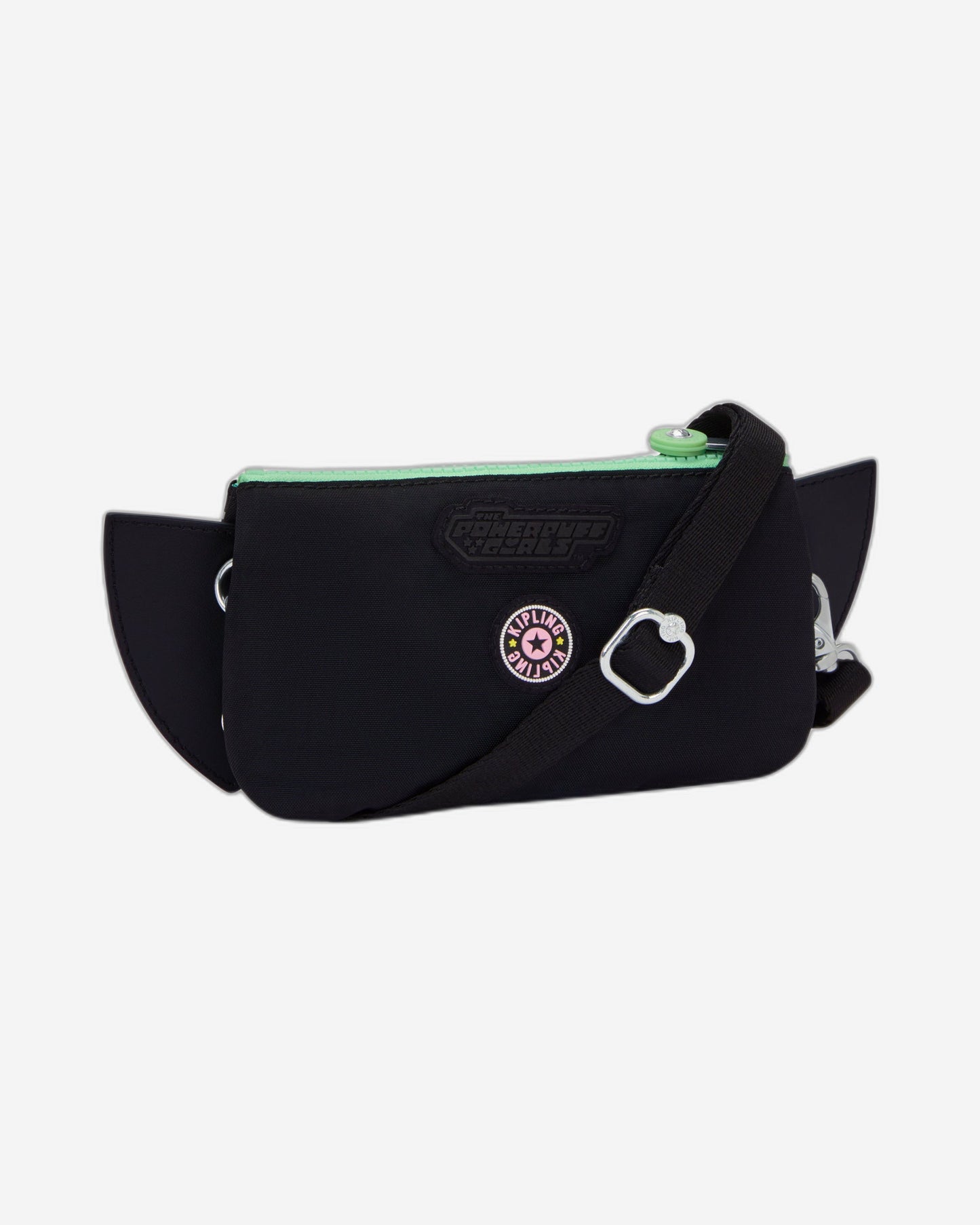 Kipling Creativity L XB Powerpuff Girls Buttercup Green Small Crossbody (with removable shoulderstrap) I8142-PP6
