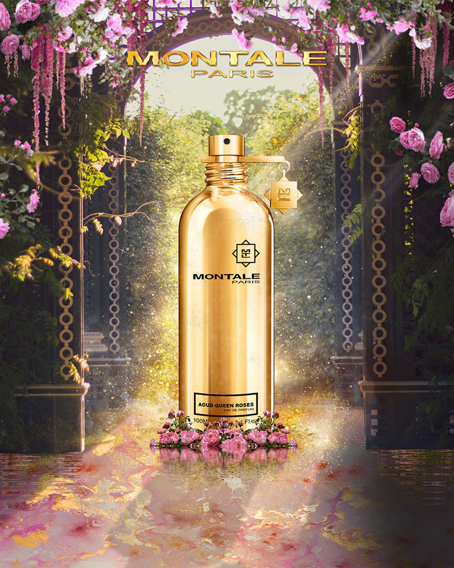 Montale Aoud Queen Roses for Women Natural Spray EDP 100ml