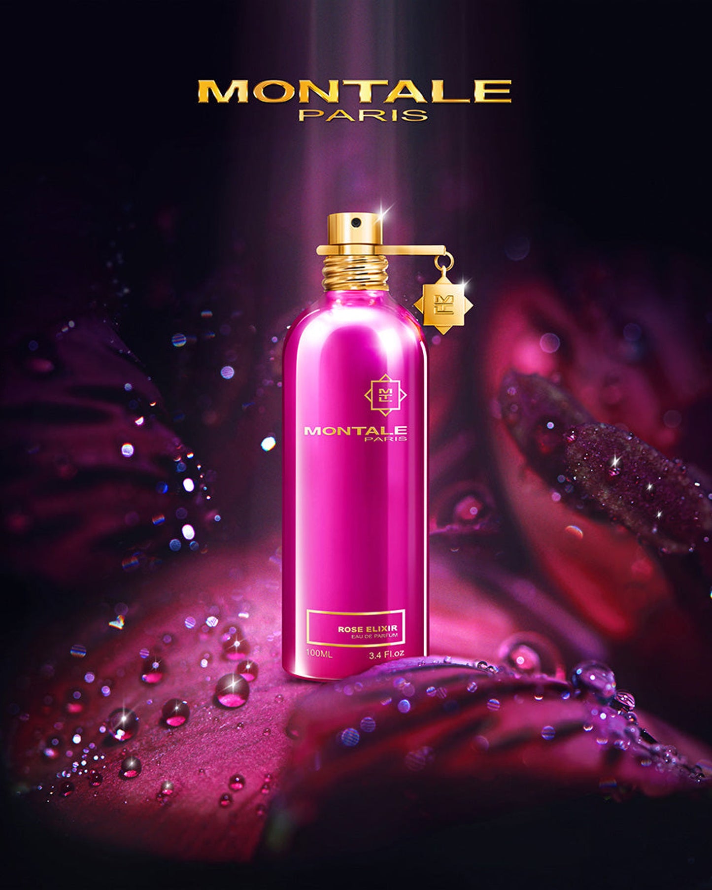MONTALE ROSE ELIXIR EAU DE PARFUM FOR WOMEN 100ml NATURAL SPRAY