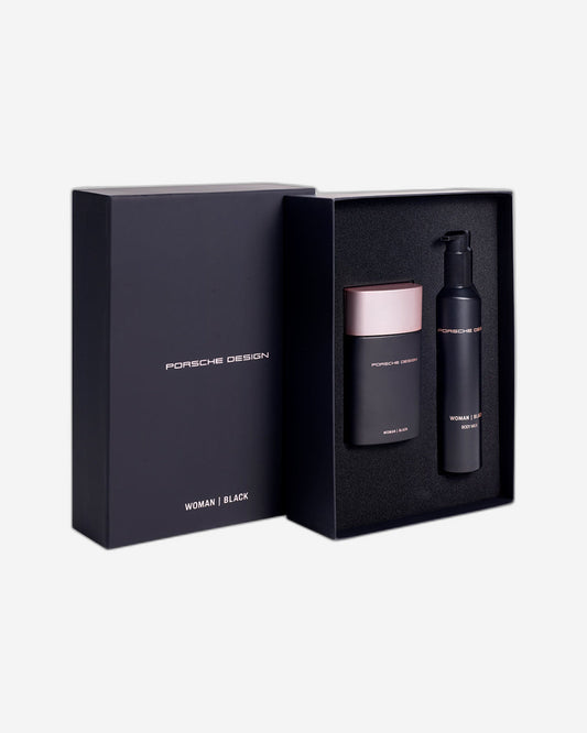 PORSCHE DESIGN WOMAN BLACK G-SET (EDP 100ML + BODY MILK 200ML)