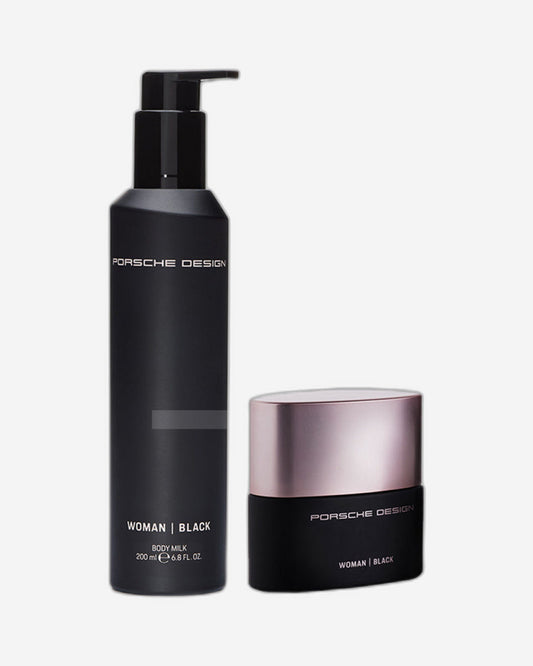 PORSCHE DESIGN WOMAN BLACK G-SET (EDP 50ML + BODY MILK 200ML)