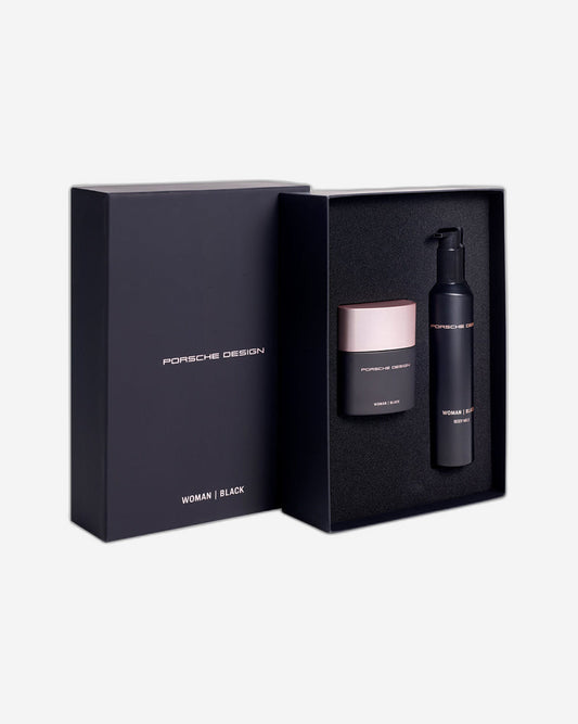 PORSCHE DESIGN WOMAN BLACK G-SET (EDP 50ML + BODY MILK 200ML)