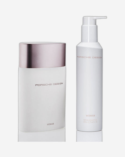 PORSCHE DESIGN WOMAN G-SET (EDP 100ML + BATH & SHOWER GEL 200ML)
