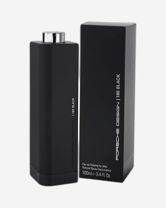 PORSCHE DESIGN 180 BLACK FOR MEN EAU DE TOILETTE 100ml NATURAL SPRAY