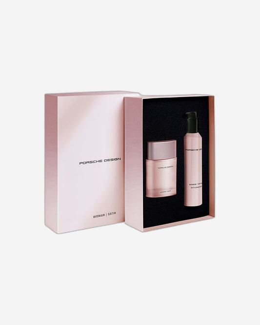 Porsche Design Woman Satin Gift Set (Eau De Parfum 100Ml + 200Ml Shower Gel)