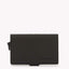 Piquadro Black Square Credit Card Holder Case In Metal With Rfid Anti-Fraud Protection PP5649B3R/N
