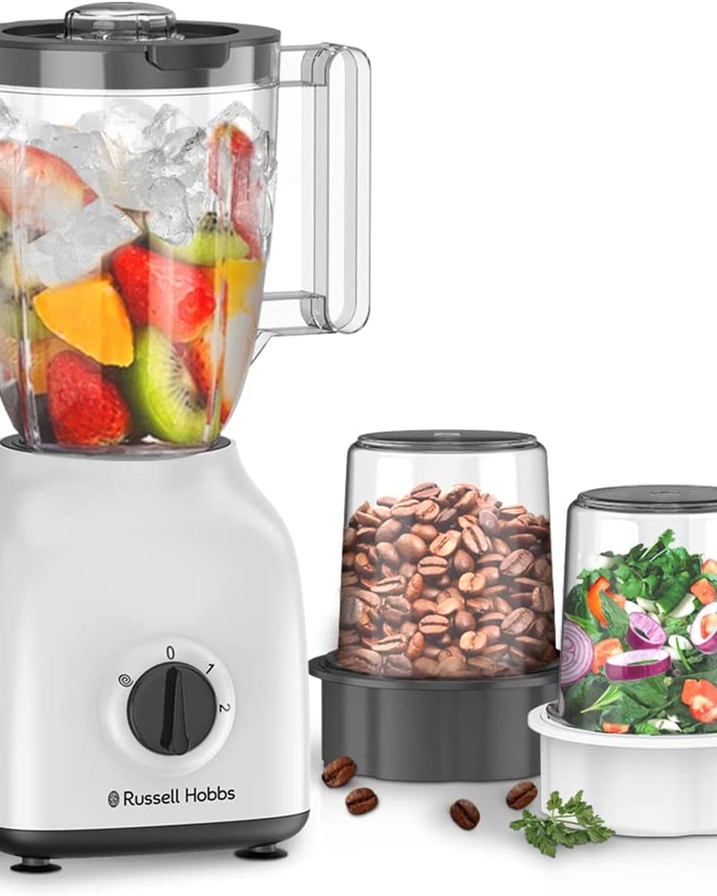 Russell Hobbs Blender with Mill Blender and 2 Mills