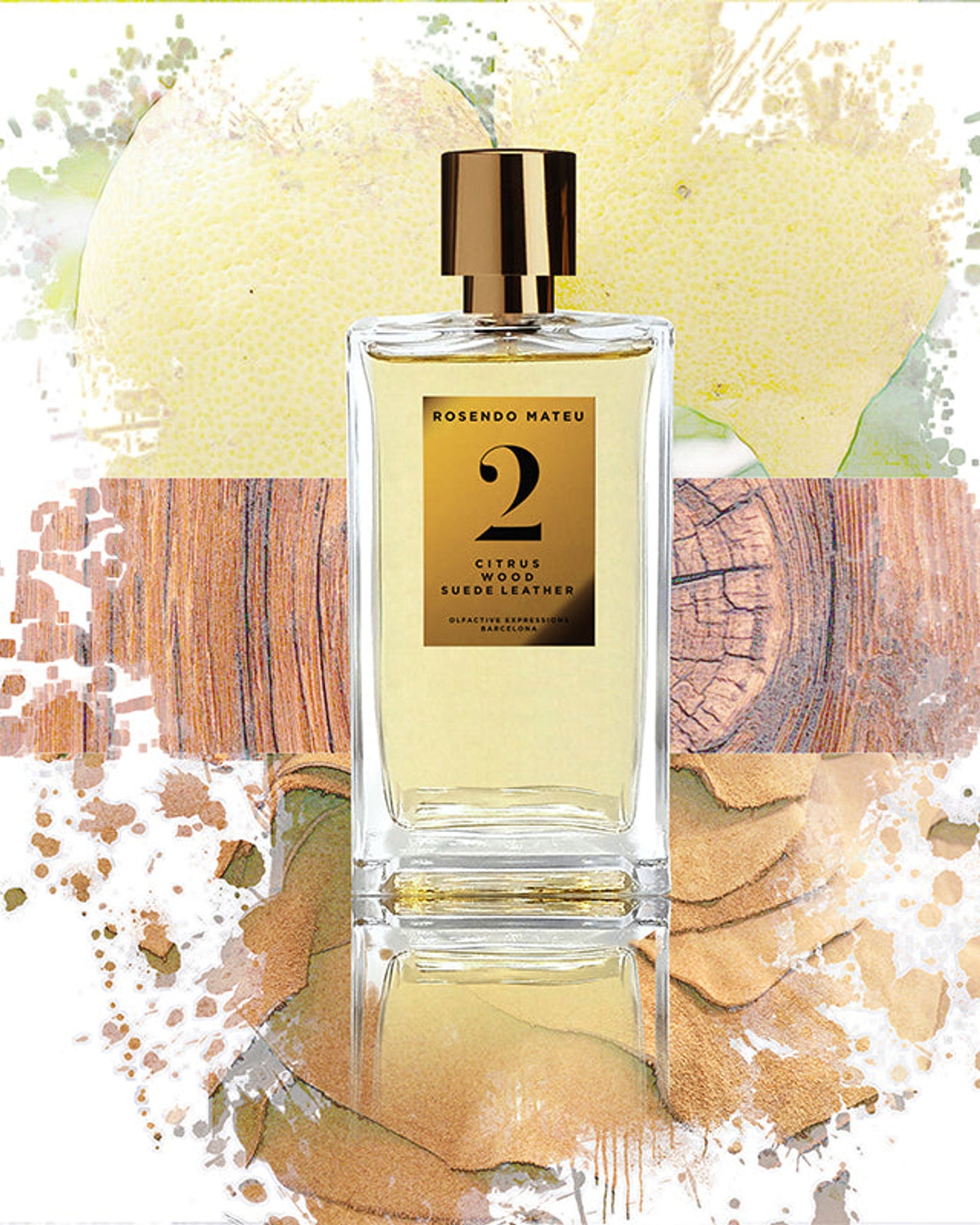 Rosendo Mateu No. 2 Citrus, Suede, Leather Unisex Natural Spray EDP 100ml