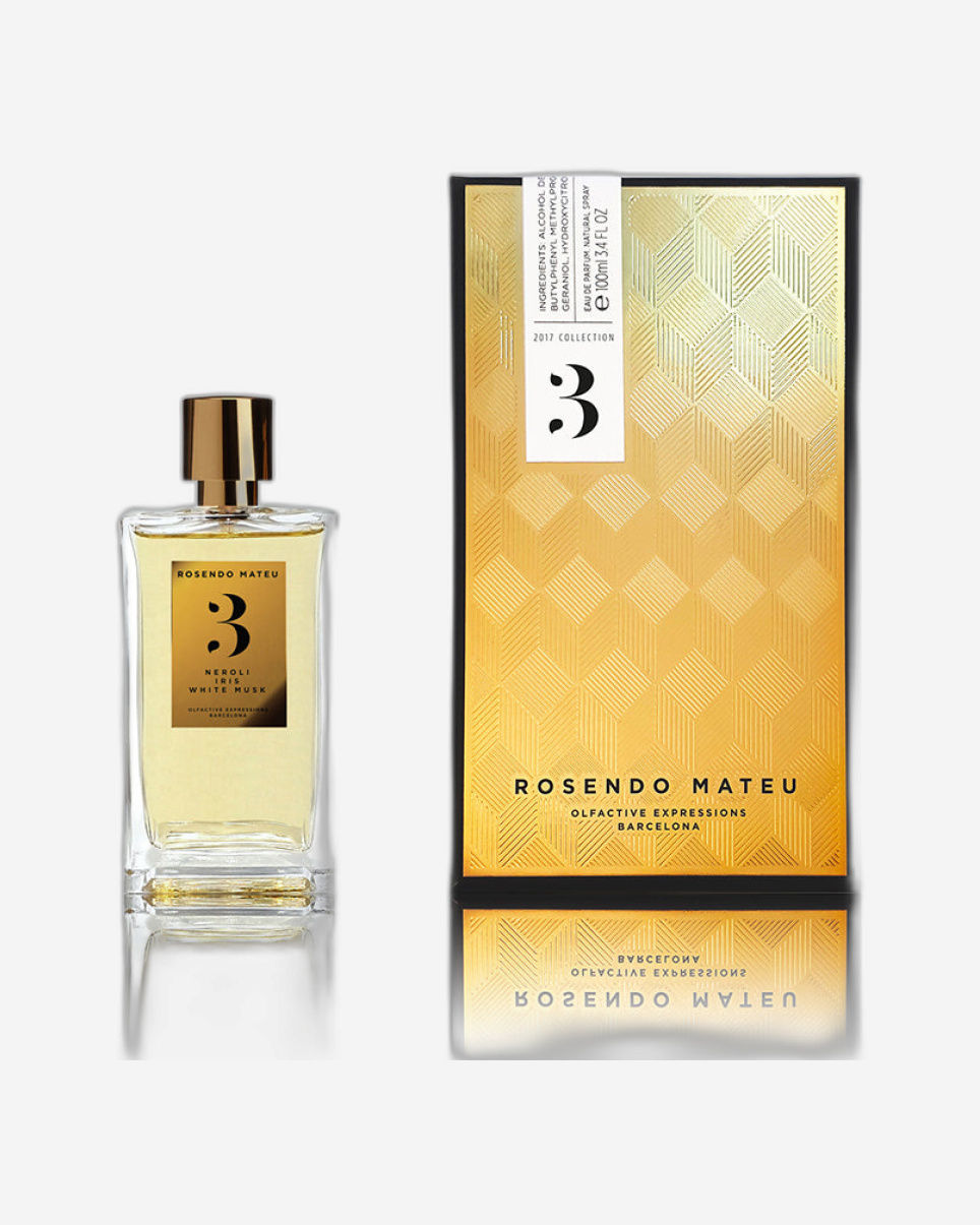 Rosendo Mateu No. 3 Neroli, Iris, White Musk Unisex Natural Spray EDP 100ml
