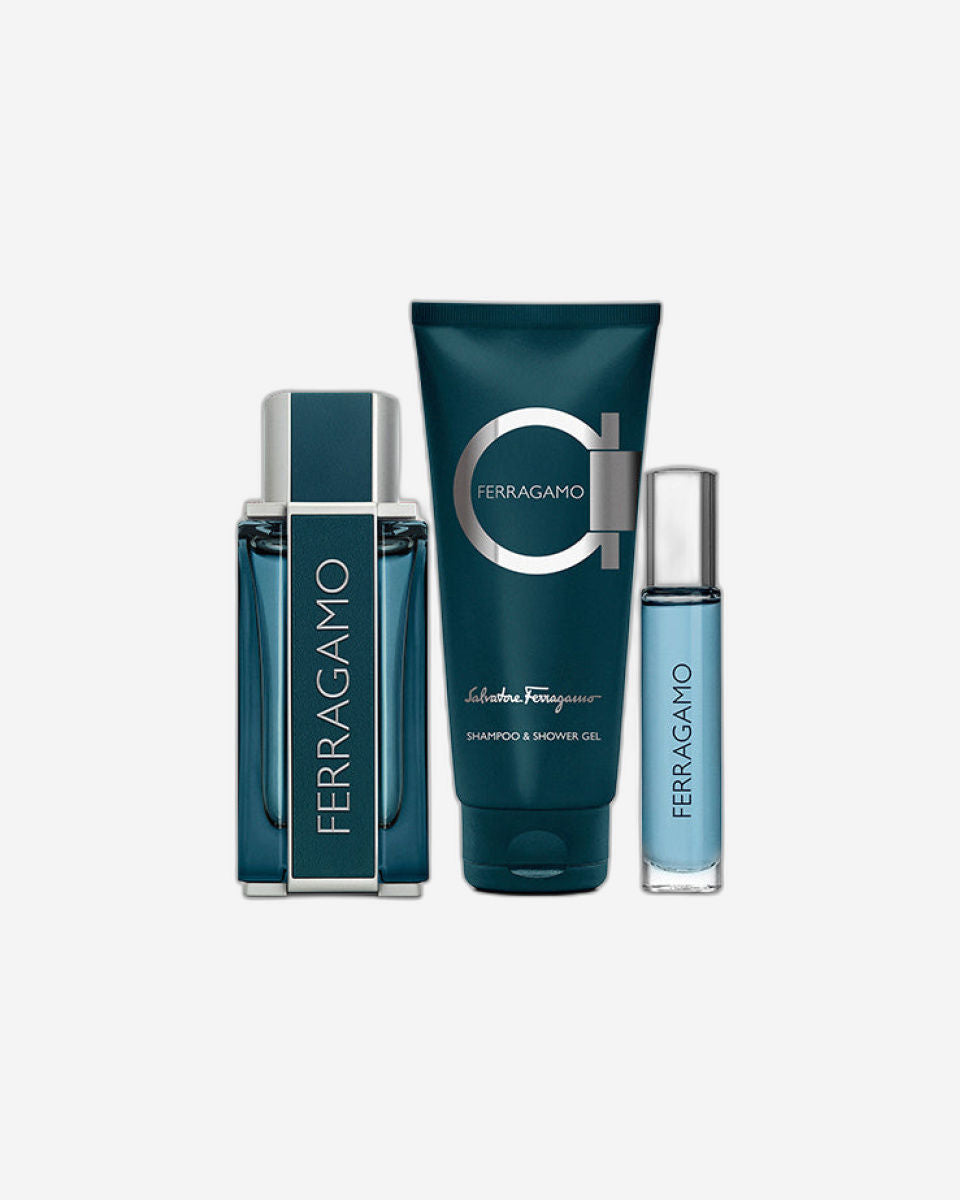 Salvatore Ferragamo Intense Leather for Men Gift Set