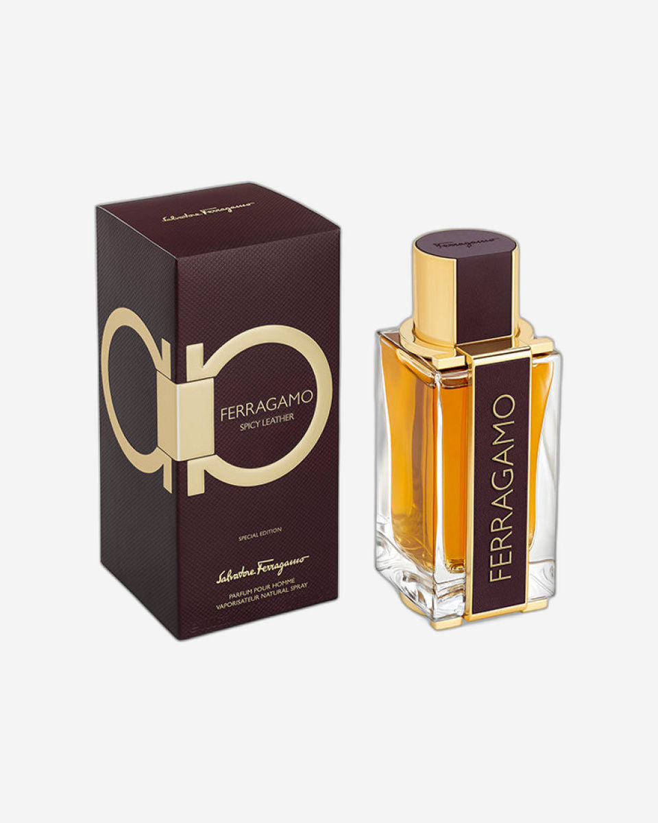 Salvatore Ferragamo Spicy Leather for Men Natural Spray EDP 100ml