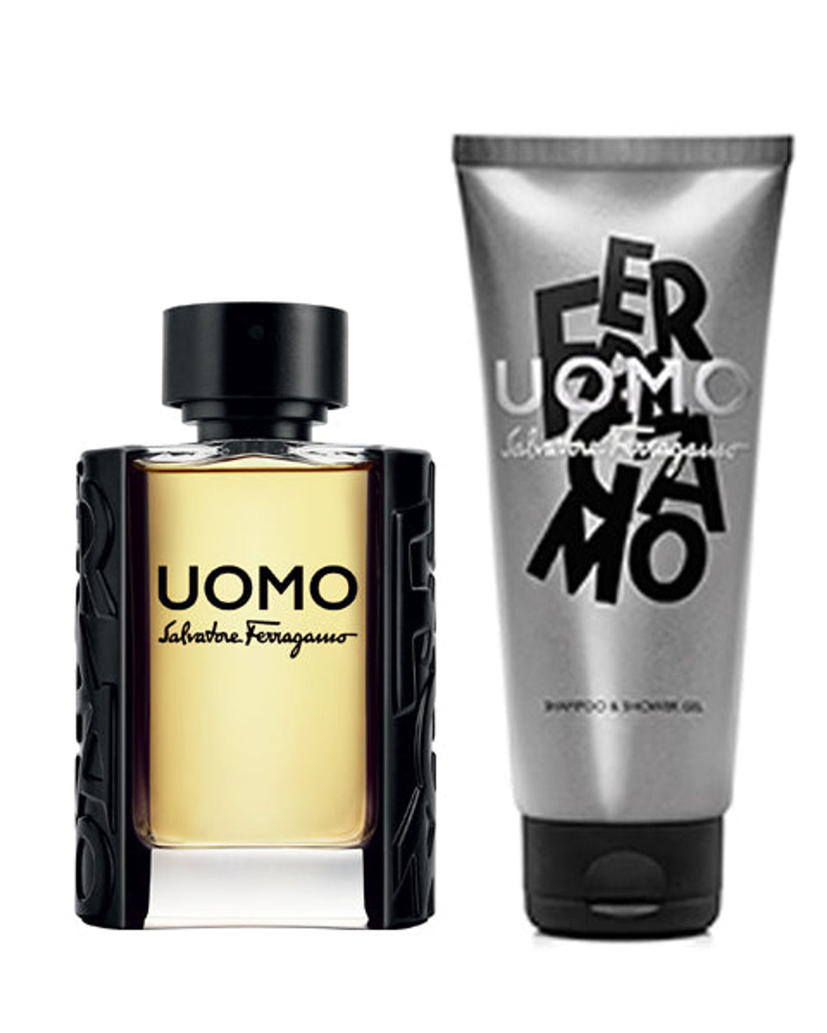 Salvatore Ferragamo Uomo for Men Natural Spray EDT Gift Set