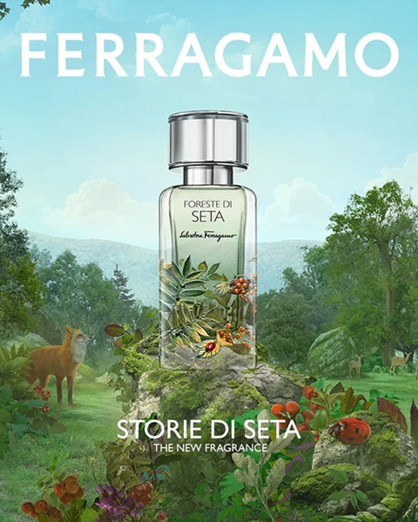 Salvatore Ferragamo Storie di Seta-Foreste Di Seta Unisex Natural Spray EDP 100ml