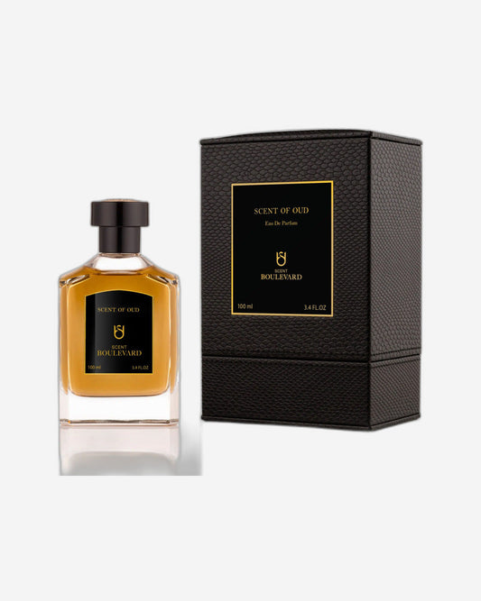 Scent Boulevardscent Of Oud Eau De Parfum  For Men & Women 100Ml Natural Spray