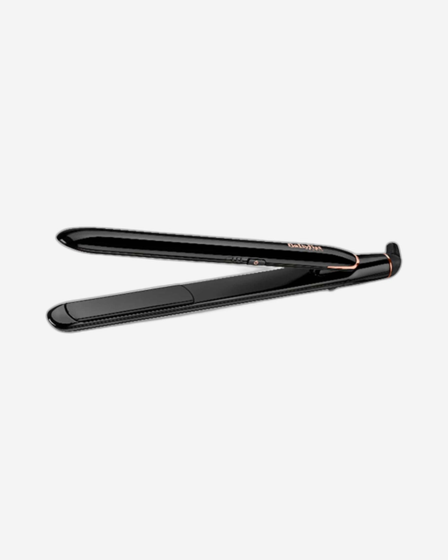 BABYLISS STRAIGHTENER 25MM PTC 3TEMPS BLACK UPTO 230C TITANIUM CERAMIC HEAT MAT - ST250SDE