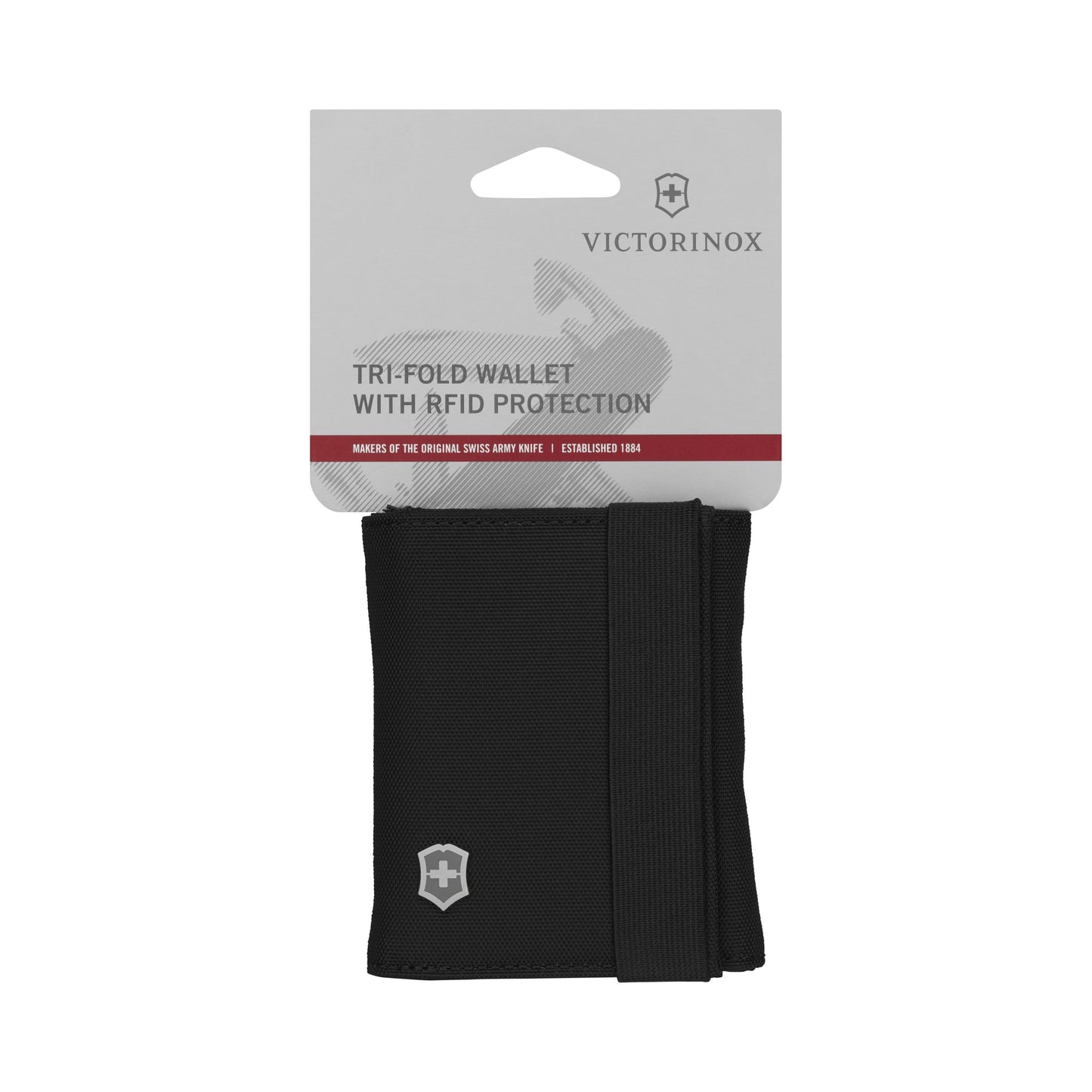 Victorinox Travel Accessories 5.0 Tri-Fold Black Wallet - 610394