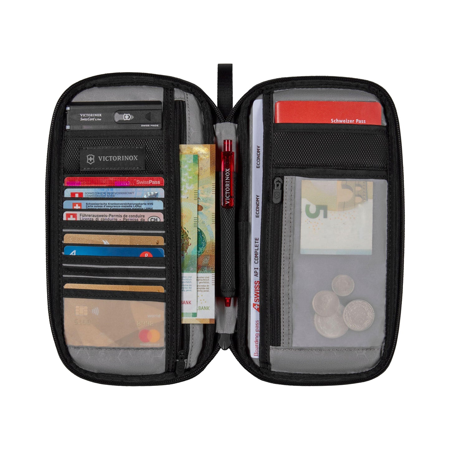 Victorinox Travel Accessories 5.0 Travel Organizer With RFID Black - 610597