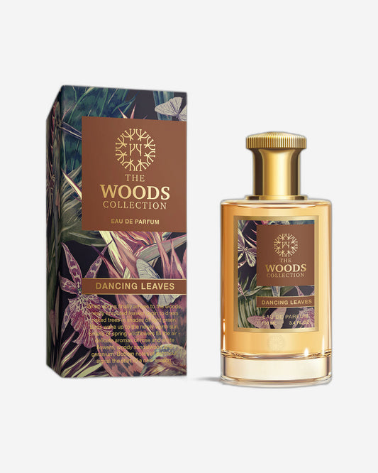 THE WOODS COLLECTION
DANCING LEAVES
Eau de parfum Unisex 
100 ML Natural Spray