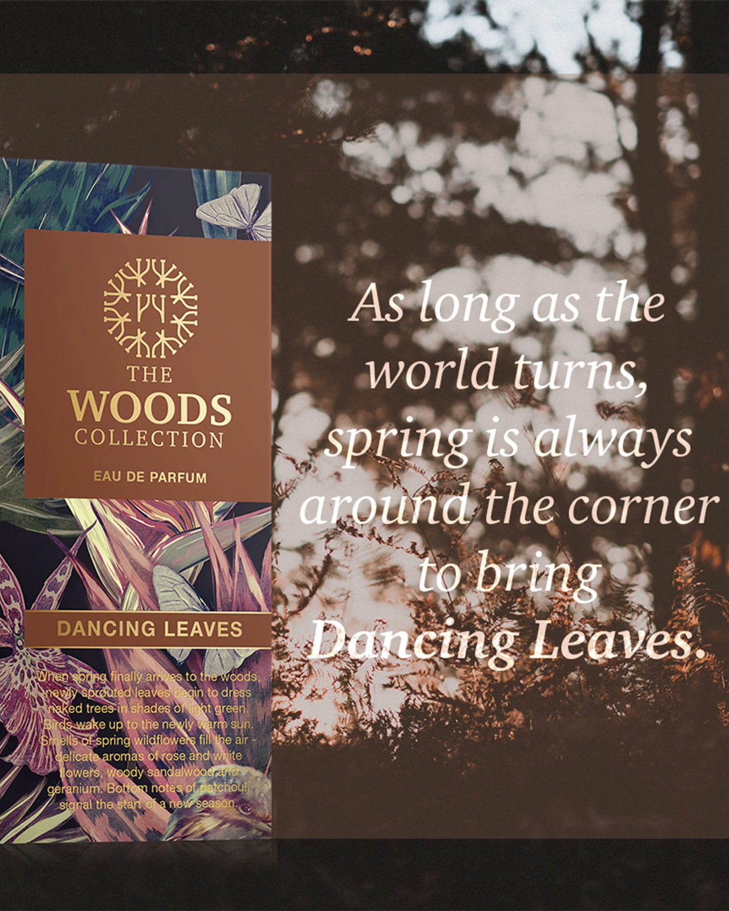 The Woods Collection Dancing Leaves EDP 100ml