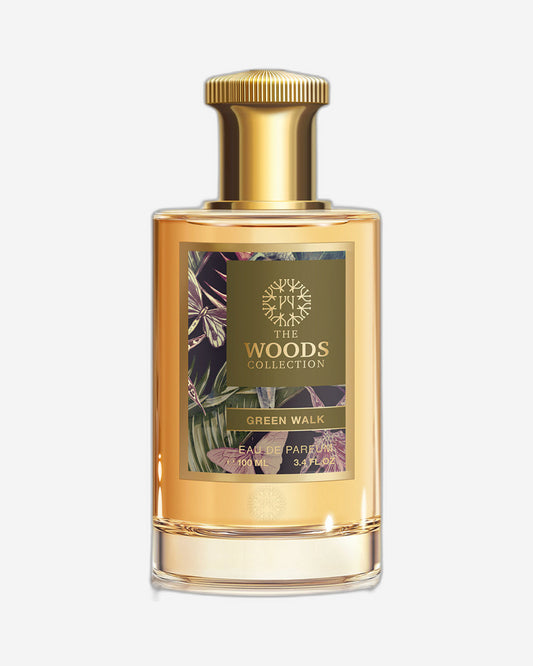 THE WOODS COLLECTION
GREEN WALK
Eau de parfum Unisex 
100 ML Natural Spray