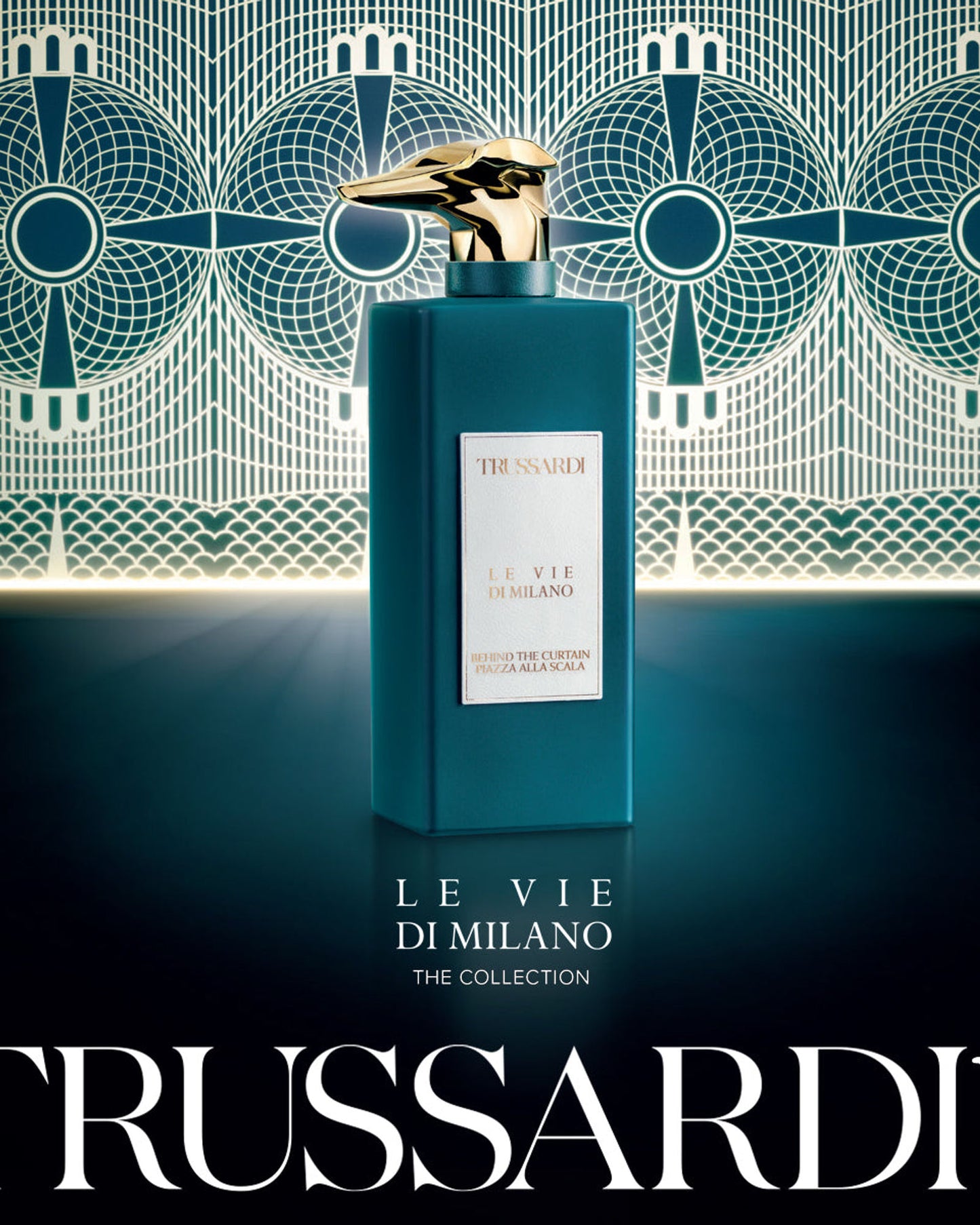 Trussardi Le Vie Di Milano Piazza Alla Scala Behind The Curtain Eau De Perfume - 100 ml - F80Y002