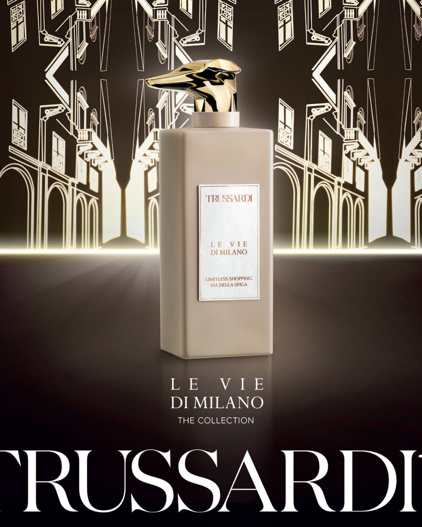 Trussardi Le Vie Di Milano Limitless Shopping Via Della Spiga EDP 100ml