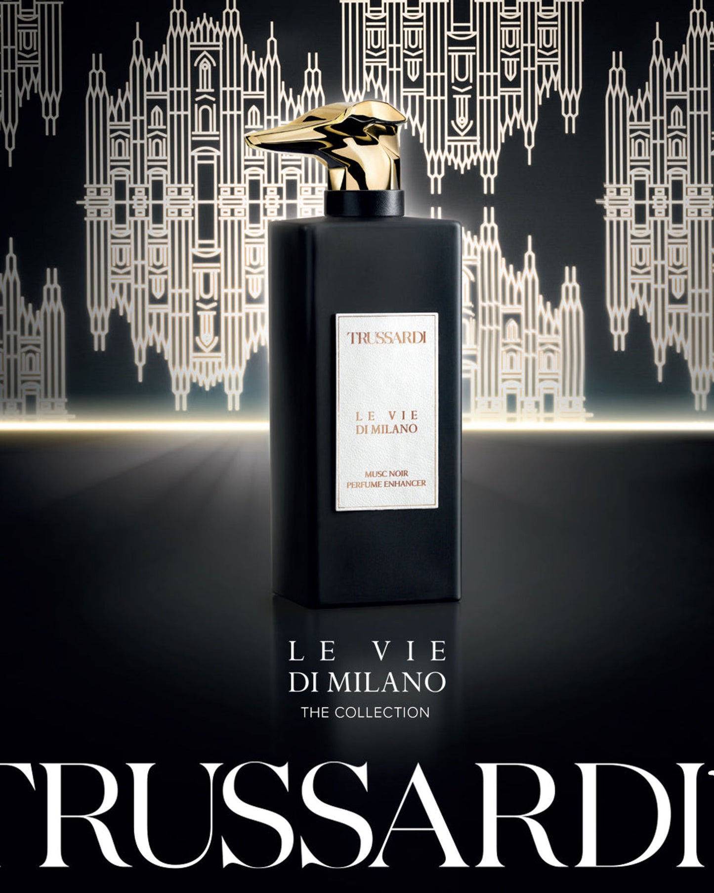 Trussardi Le Vie Di Milano Musc Noir Perfume Enhancer EDP 100ml