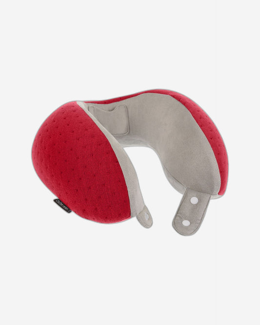 Be Relax My Memory Foam Wellness Neck Pillow - Velvet Red - 1001300058