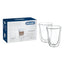 De’Longhi Latte Macchiato Double?Wall Thermo Glasses (2?Piece Set)