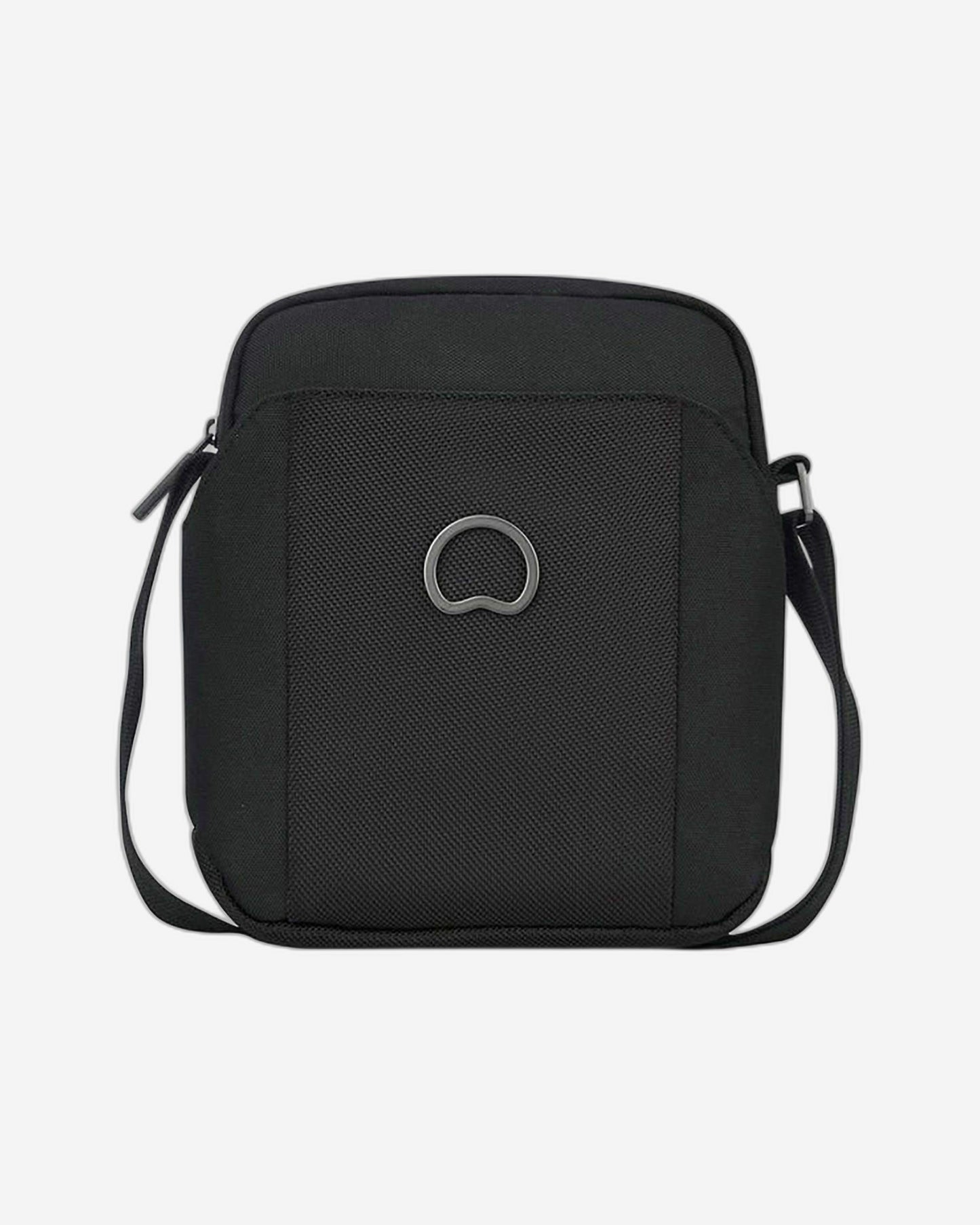 Delsey Paris Picpus Black Vertical Mini Crossbody Bag