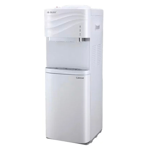 Sure Water Dispenser With Refrigerator, White - SR1710WM