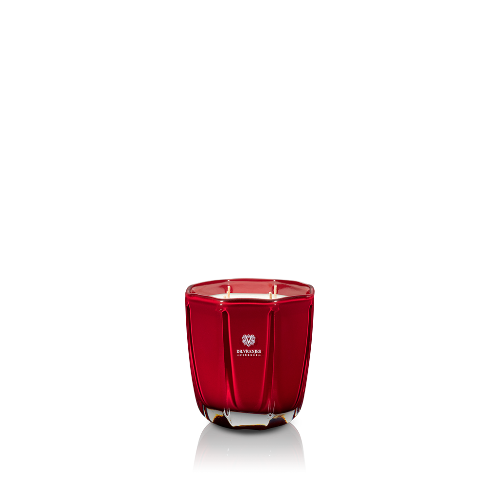 CANDELA ROSSO NOBILE DECORATIVE SCENTED CANDLE 500GR TORMALINA