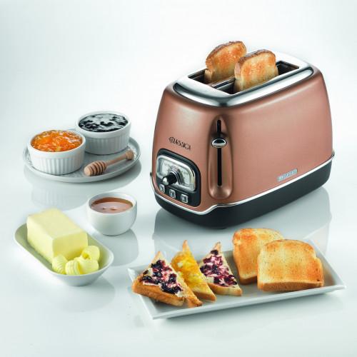 ARIETE CLASSICA 2-SLICE TOASTER, COPPER  158