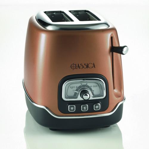 ARIETE CLASSICA 2-SLICE TOASTER, COPPER  158