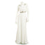 BEADED CREPE DRESS