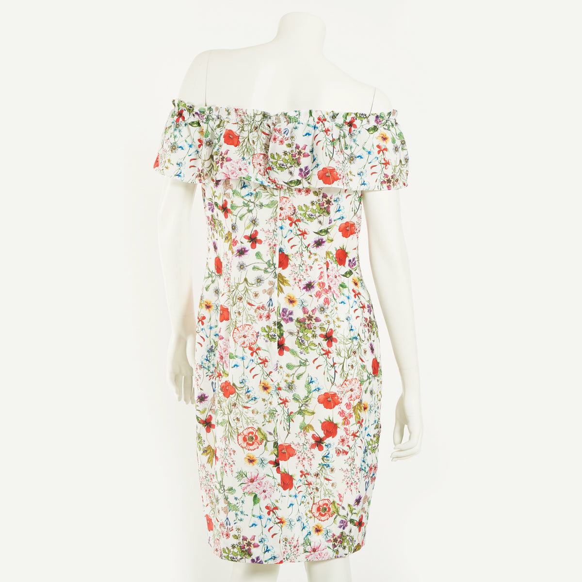 BLOOM PRINTED OFF SHOULDER