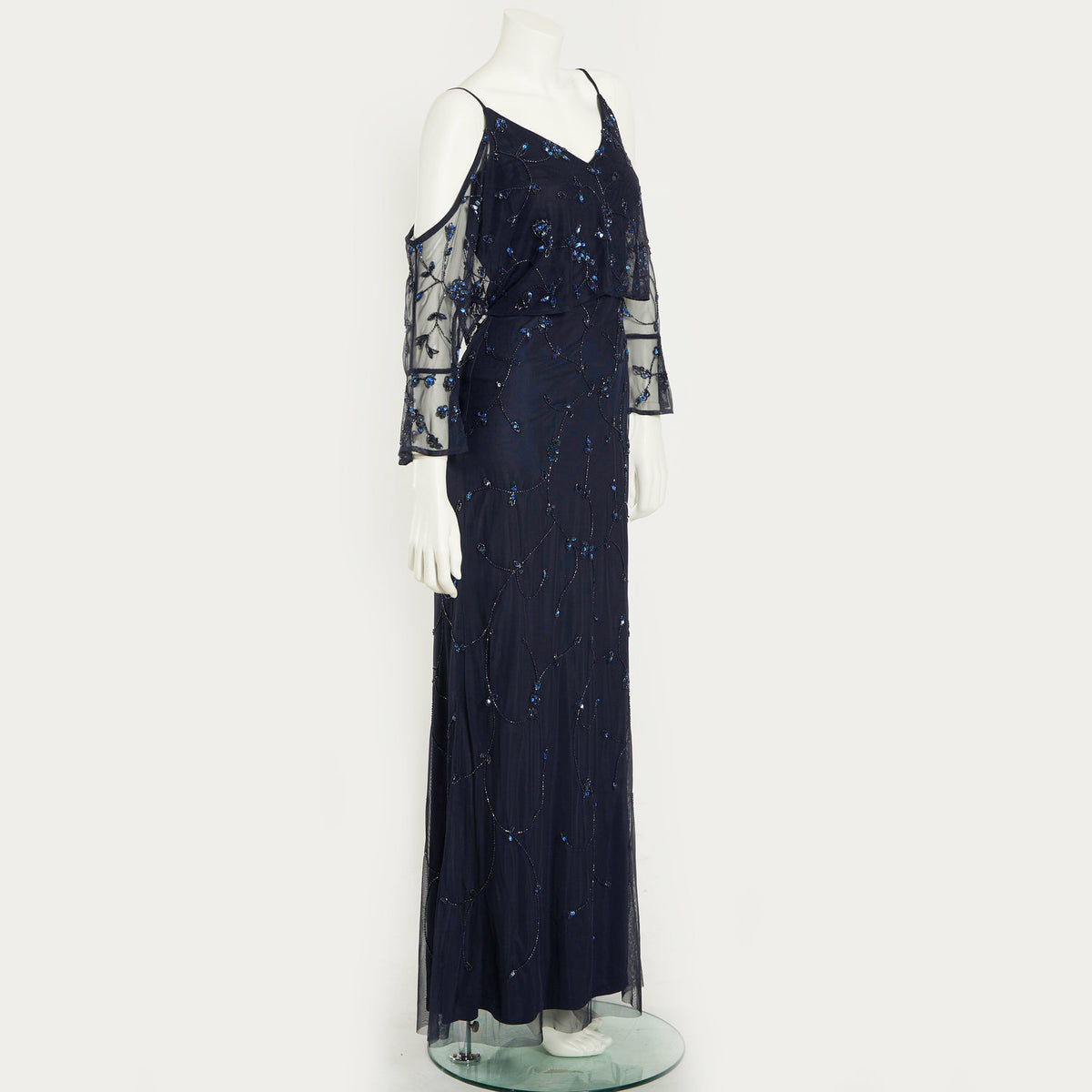 BEADED LONG DRESS