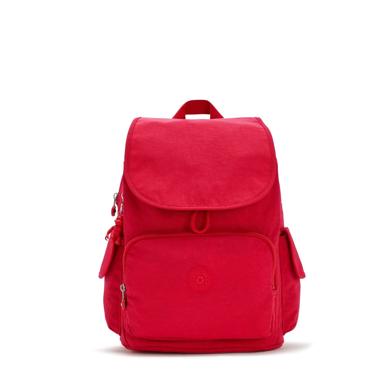 Kipling-City Pack-Medium Backpack-Red Rouge-12147-Z33