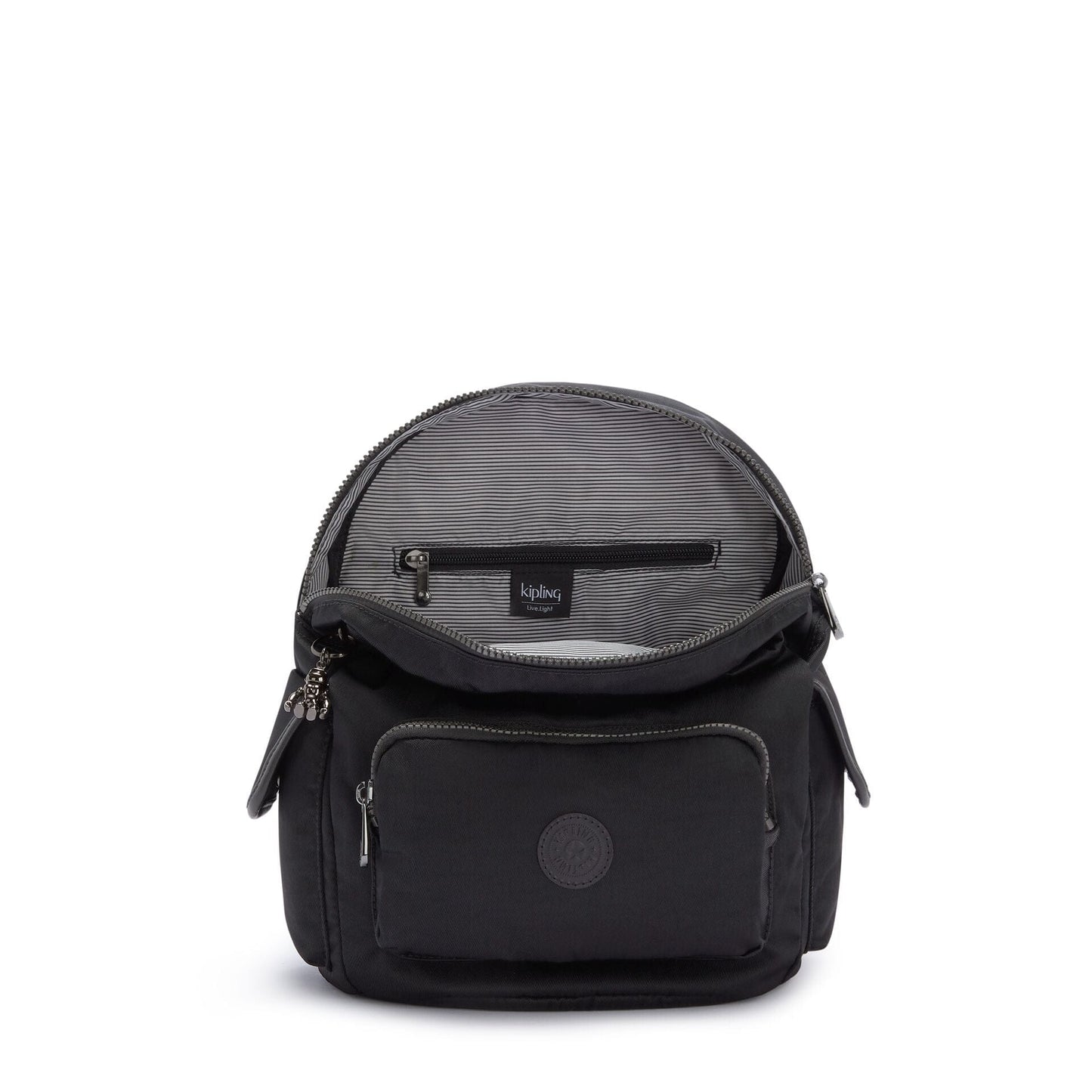 KIPLING-City Pack S-Small backpack-Rich Black-I2525-53F