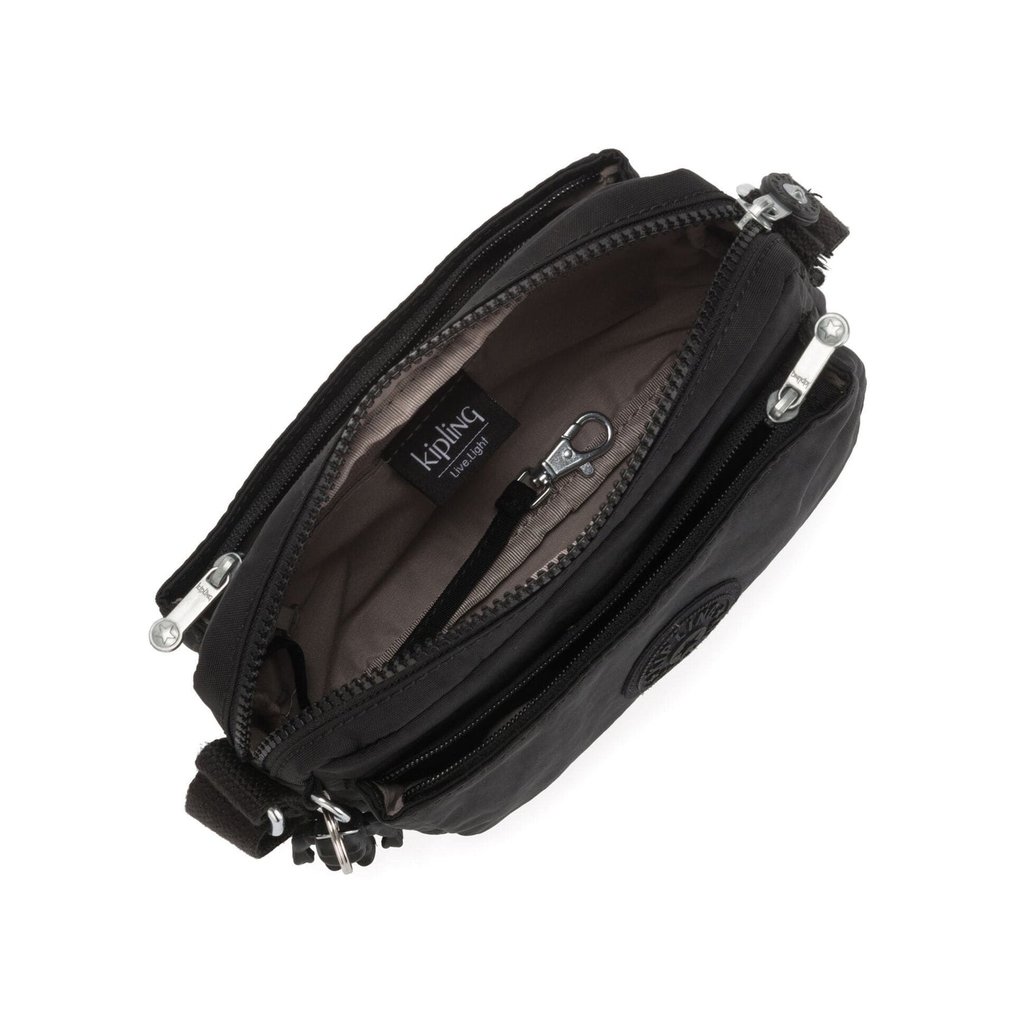KIPLING Abanu Black Noir Small crossbody I4208-P39