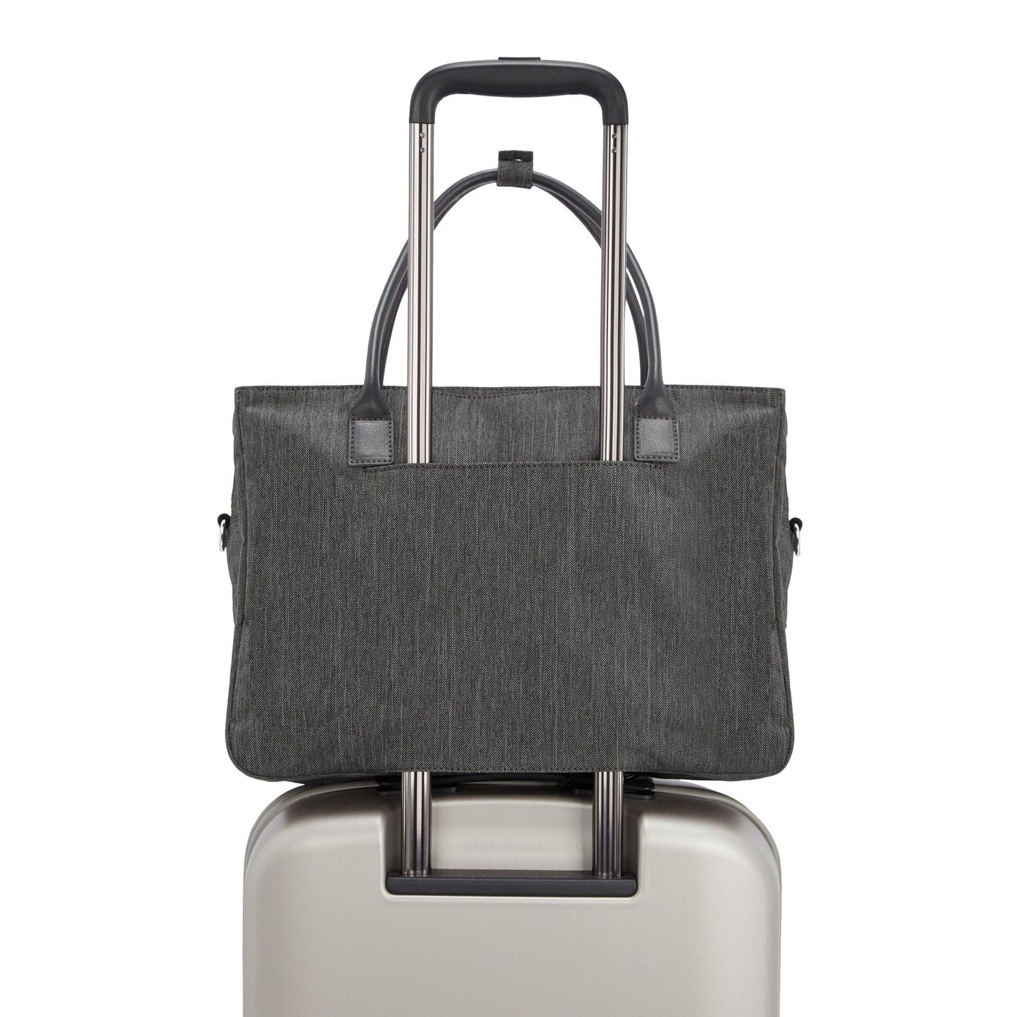 KIPLING-SUPERWORKER-Working Bag (With Removable Shoulderstrap)-Black Peppery-I5190-78S