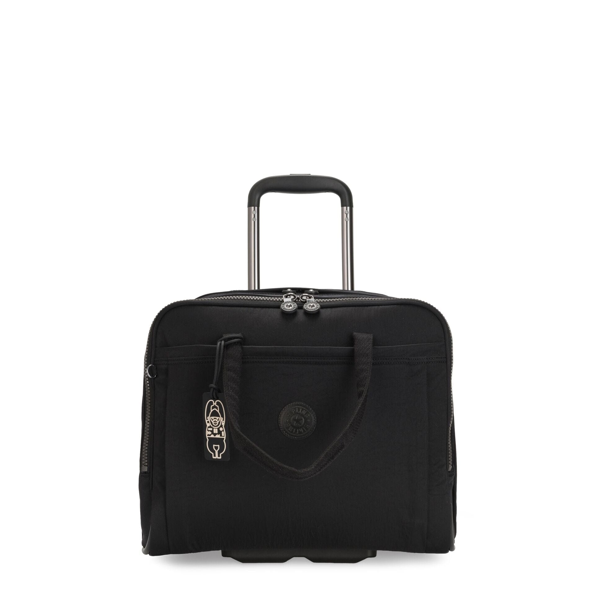 KIPLING-Omao-Wheeled working bag (with laptop protection)-Rich Black-I6241-53F