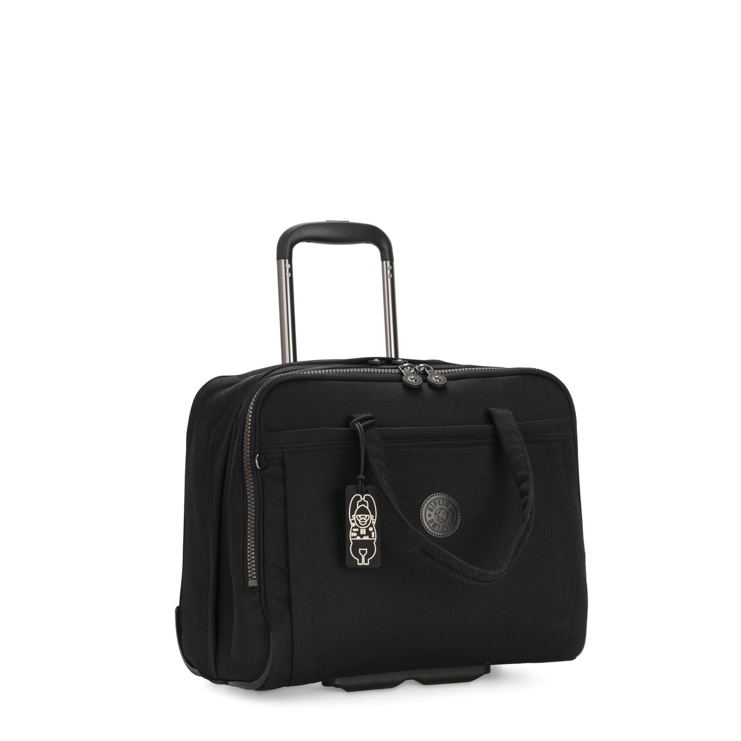 KIPLING-Omao-Wheeled working bag (with laptop protection)-Rich Black-I6241-53F