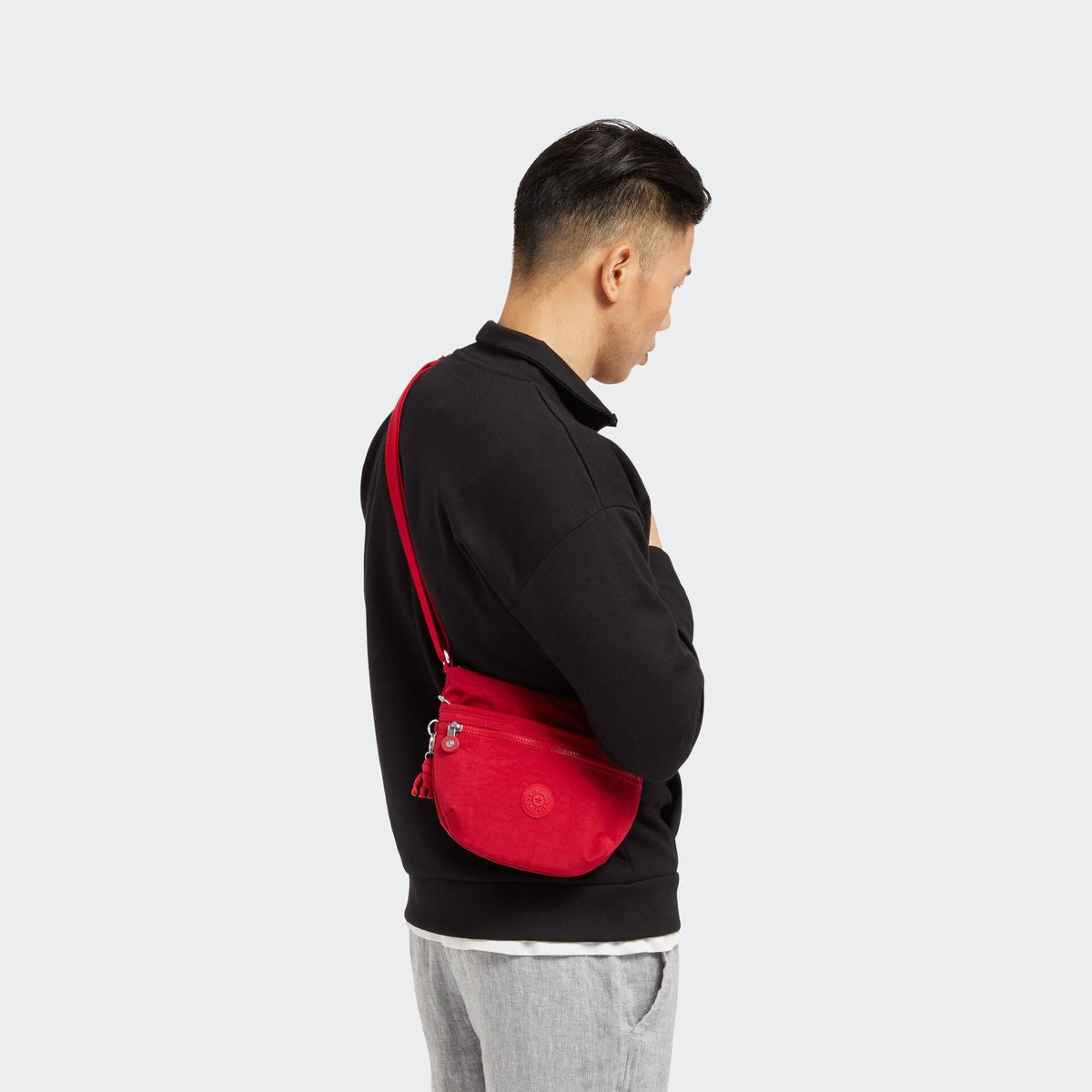 KIPLING-ARTO S-Small Crossbody-Red Rouge-00070-Z33