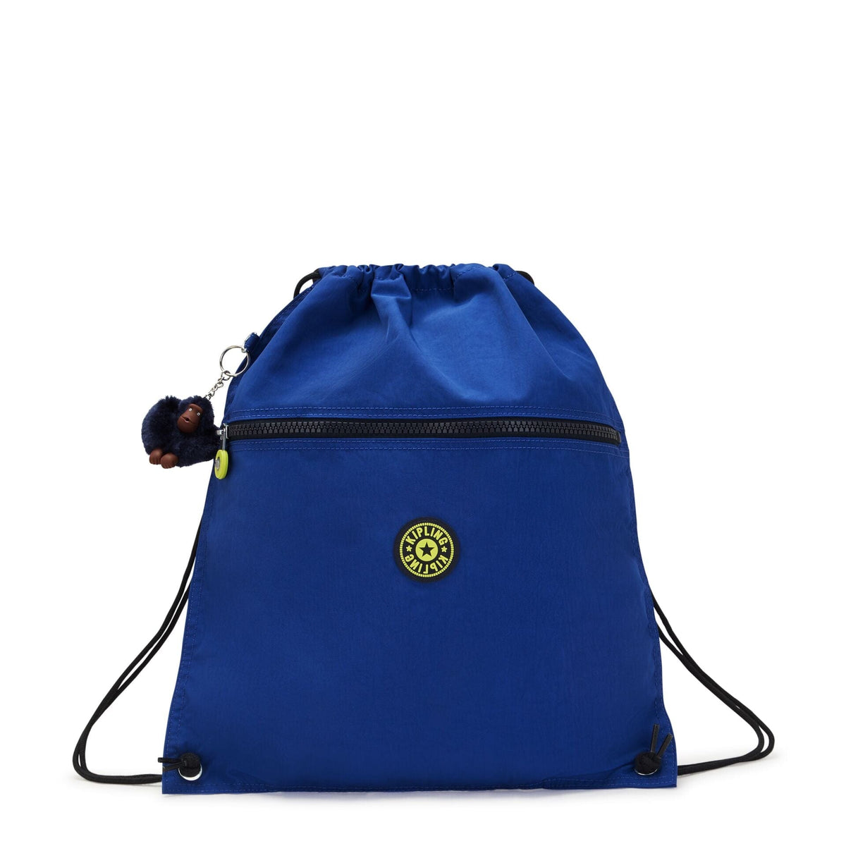 KIPLING-Supertaboo-Medium backpack (with drawstring)-Blue Ink C-09487-X44