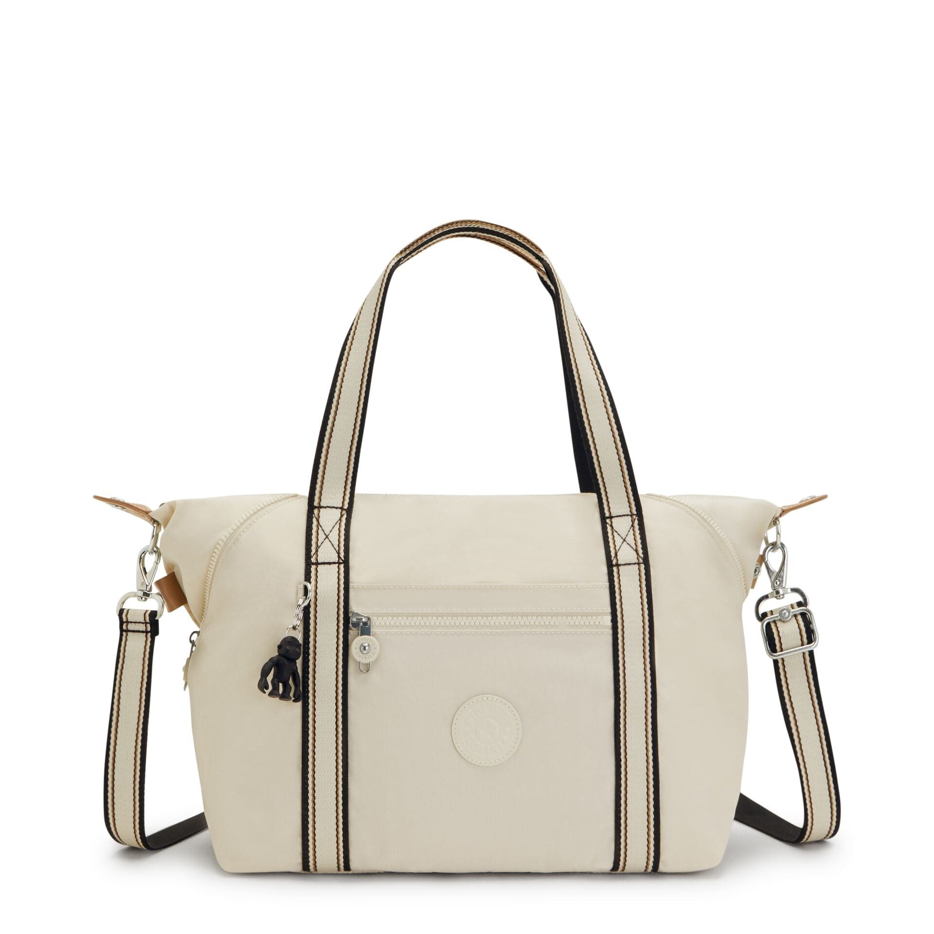 KIPLING-Art-Medium Tote-Light Sand-10619-W58